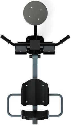 Жим ногами+Твистер (серый) - Уличный тренажер - СТ 022-13, фото 4