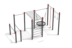Воркаут площадка по проекту WP-021/20 &quot;Веледниково&quot;