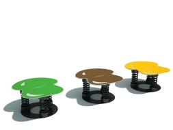 Качалка на пружине Грибок-3 для детской площадки, фото 1 Качалка на пружине Грибок-3 для детской площадки, фото 1