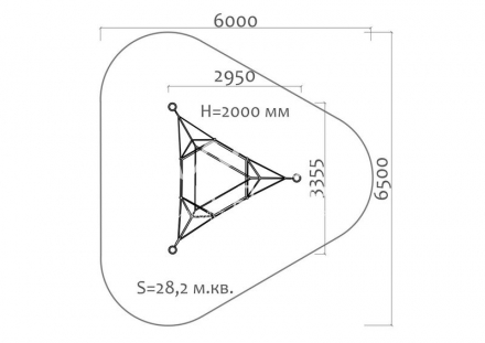Канатная конструкция, фото 2
