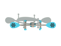 Качели балансир Мороз для детской площадки