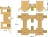 Игровой комплекс TORUDA WOOD Большой Форт
