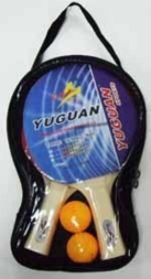 Набор для н/т YUGUAN B946NSD (2 ракетки + 2 шара) в чехле