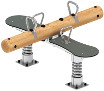 Качалка-балансир на двух пружинах (Лиственница) ИО 23.24.01-Л.И1