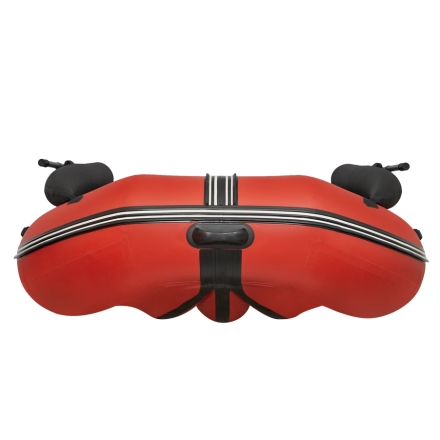 Моторная лодка ПВХ Фрегат 390 FM Jet/L/S (ФМ Джет/Л/С) с фальшбортом Красный, фото 6