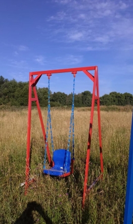 Детские качели Ветерок-1 CКИ 009-С для уличной площадки, фото 2