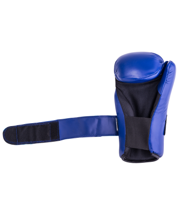 Накладки для карате 7-contact  SCG-2048c/а, к/з, синие, фото 4