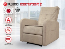 Кресло-реклайнер механический с массажем FUJIMO COMFORT CHAIR Ваниль Кресло-реклайнер механический с массажем FUJIMO COMFORT CHAIR Ваниль