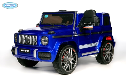 Электромобиль BARTY Mercedes-Benz G63 AMG с пультом (Красный глянец) ВВН-0002, фото 6