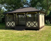 Прямоугольная беседка ЛЕДИС 1 Прямоугольная беседка ЛЕДИС 1