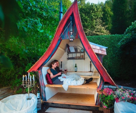 Беседка с кроватью Страна чудес, фото 1
