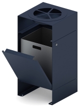 Урна парковая с пепельницей - МФ 50.02.05 (под анкера)