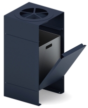 Урна парковая с пепельницей - МФ 50.02.05 (под анкера)