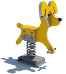 Качалка на пружине КНП-053 для детской площадки, фото 1 Качалка на пружине КНП-053 для детской площадки, фото 1