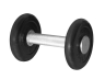 Изображение товара Гантель «PROFIGYM» неразборная с хромированной ручкой 3,5 кг, черная ГНР-3,5