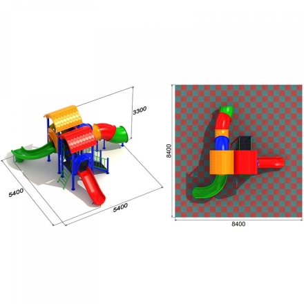 Детская площадка Дружба 1.1, фото 3