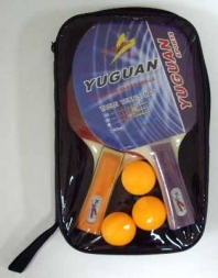 Набор для н/т YUGUAN P007ND (2 ракетки + 3 шара) в чехле