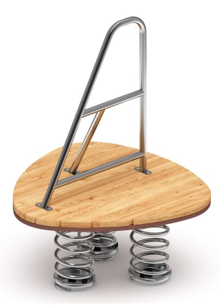 Качалка на пружине (Лиственница) ИО 23.24.02, фото 2