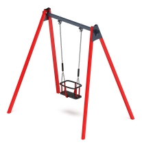 Качели М1 (красный) - ИО 11.М.04.03-01