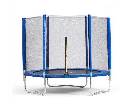 Батут DFC Trampoline Fitness с сеткой 14ft, фото 2