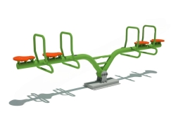 Качели балансир Дружок тип 13 для детской площадки Качели балансир Дружок тип 13 для детской площадки