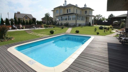 Бассейн 6,5х3,67х1,4-1,65м. Эльбрус Marshall Pools (чаша), фото 2