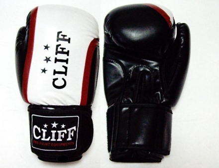 Перчатки бокс DRAGON (FLEX) 10 oz черные, фото 1