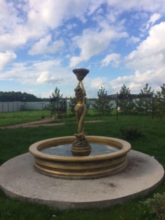 Фонтан Королевский и русалки в золоте, фото 4