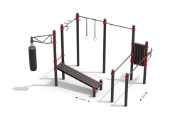 Воркаут площадка по проекту WP-037/20 &quot;Лесной Парк&quot;