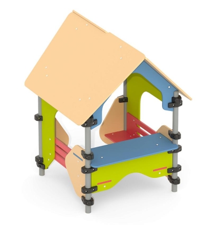 Игровой домик Romana 057.72.00 для детских площадок, фото 3