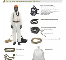 Шланговый бесприводный противогаз ДОТ ПШ-1 МАГ 102-511-0002