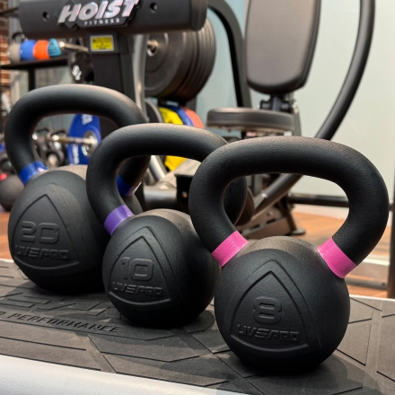 Чугунная гиря LIVEPRO Kettlebell вес: 10 кг, фото 3