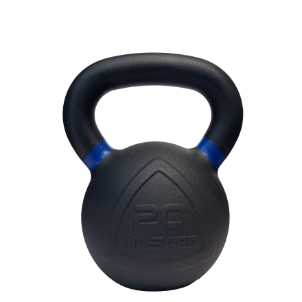 Чугунная гиря LIVEPRO Kettlebell вес: 10 кг, фото 12