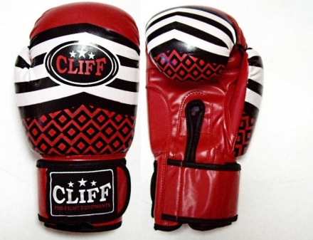 Перчатки бокс DRAGON (FLEX) 12 oz красные, фото 1