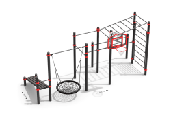 Воркаут площадка по проекту WP-041/20 &quot;Чёрная Нижняя&quot;