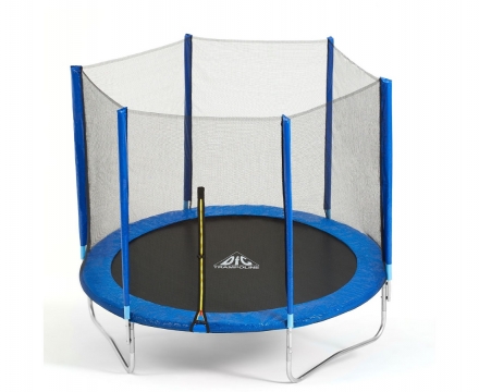 Батут DFC Trampoline Fitness с сеткой 16ft, фото 1