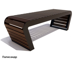 Скамейка уличная Времена года, Лиственница 1,8 м, фото 3