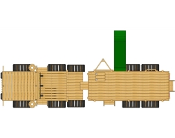 Игровой комплекс TORUDA WOOD Большой грузовик, фото 3
