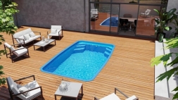 Бассейн 4х2,5х1,4м. Доминика FAROL (чаша и оборудование), фото 1