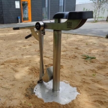 Песочный экскаватор стационарный (нержавеющая сталь) Песочный экскаватор стационарный (нержавеющая сталь)