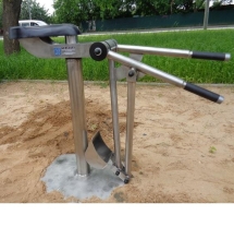 Песочный экскаватор стационарный (нержавеющая сталь) Песочный экскаватор стационарный (нержавеющая сталь)