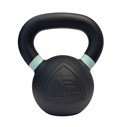Чугунная гиря LIVEPRO Kettlebell вес: 12 кг, фото 1