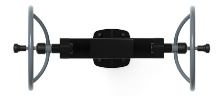 Рули (положение стоя) серый - Уличный тренажер - СТ 105-13, фото 5