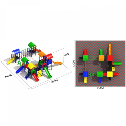 Детская игровая площадка Квадрат, фото 3