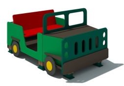 Игровой элемент ДГС Джип для детской площадки