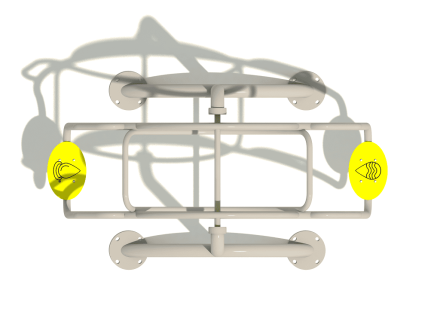 Качели балансир Капелька для детской площадки, фото 2