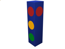 Мягкий модуль «Светофор» Мягкий модуль «Светофор»