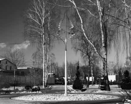 Скульптура из нержавеющей стали Торнадо Увеличенный размер, фото 6