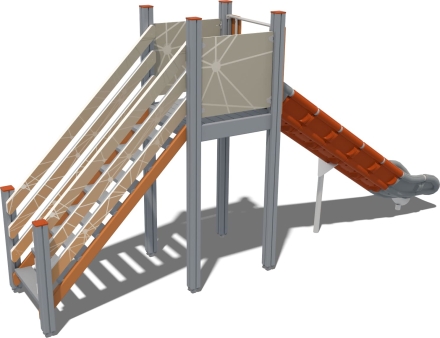 Детская горка Борей Vector ГР101.00.1.10 для игровой площадки, фото 4