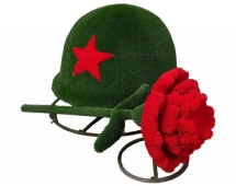 Топиари Композиция каска Героя - газон Eco Топиари Композиция каска Героя - газон Eco